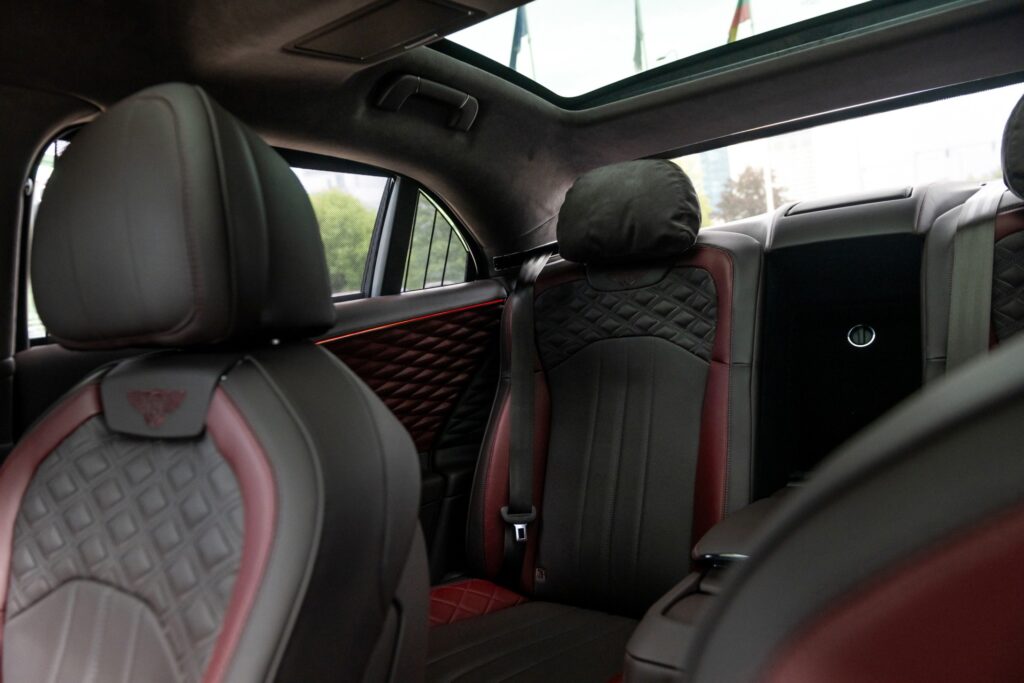 Bentley Flying Spur Interior Burgundy