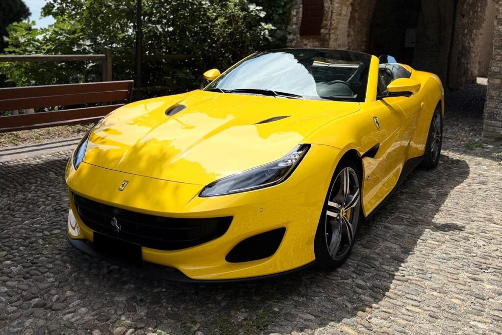 Ferrari Portofino Yellow Front 3