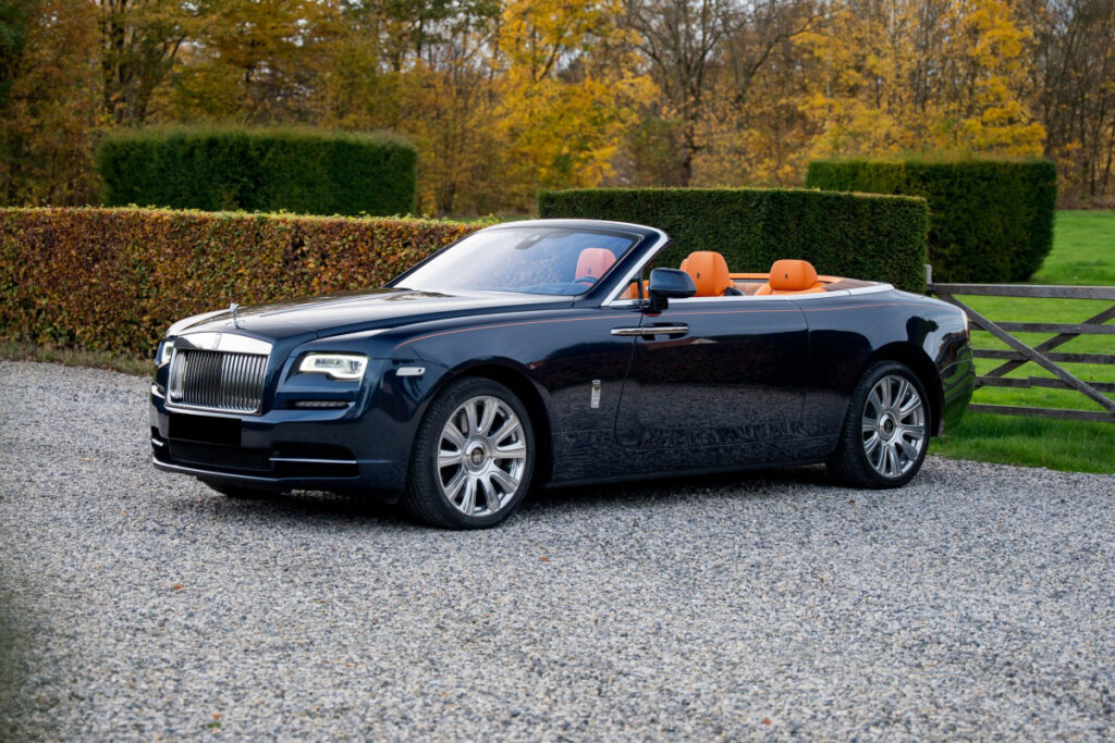 Rolls Royce Dawn Front Blue 2