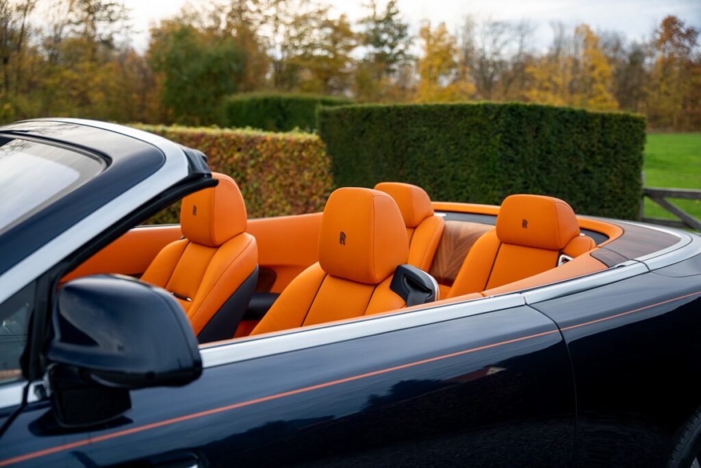 Rolls Royce Dawn Side 2 Blue