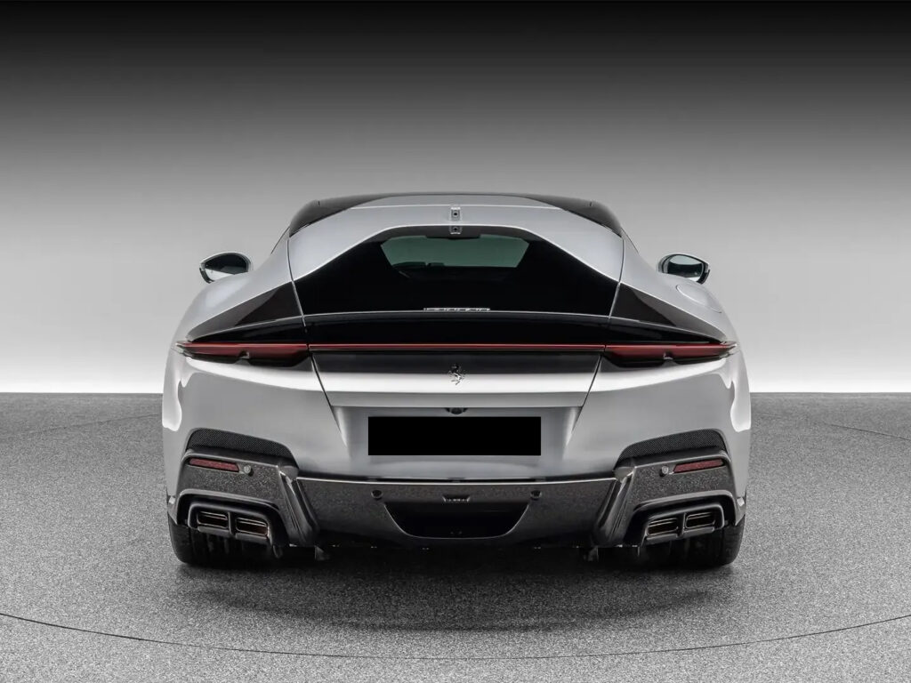 Ferrari 12Cilindri Coupe Silver Rear