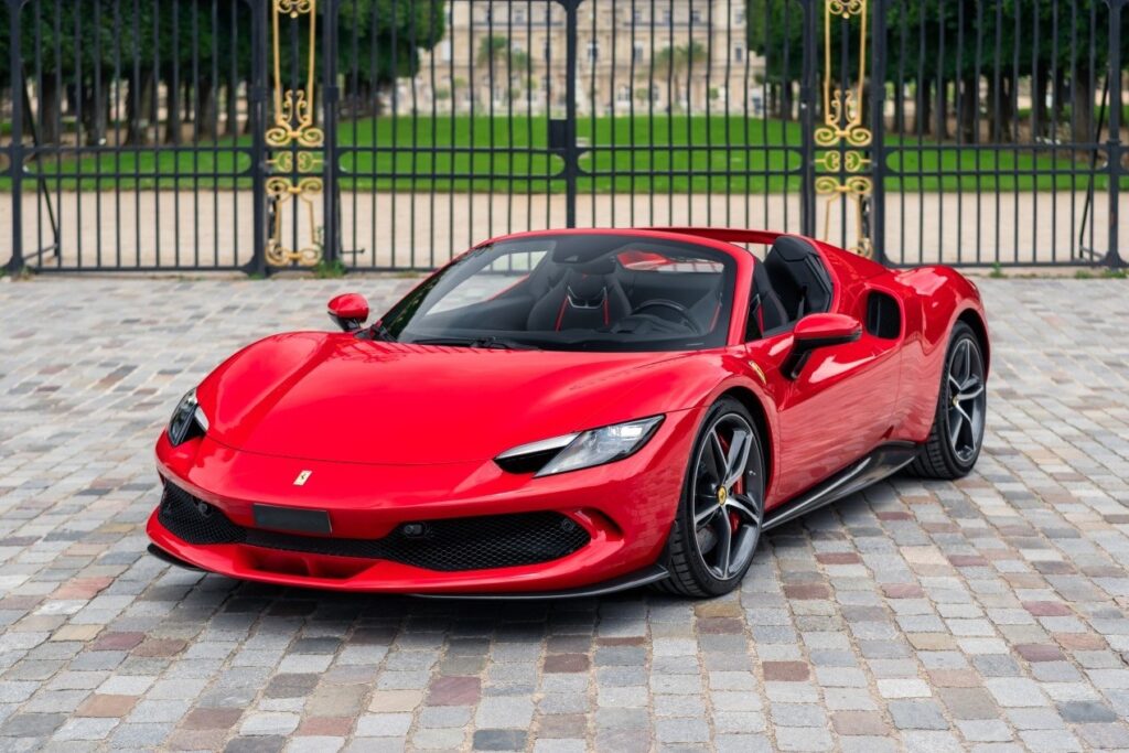 Ferrari 296 GTS Red Front