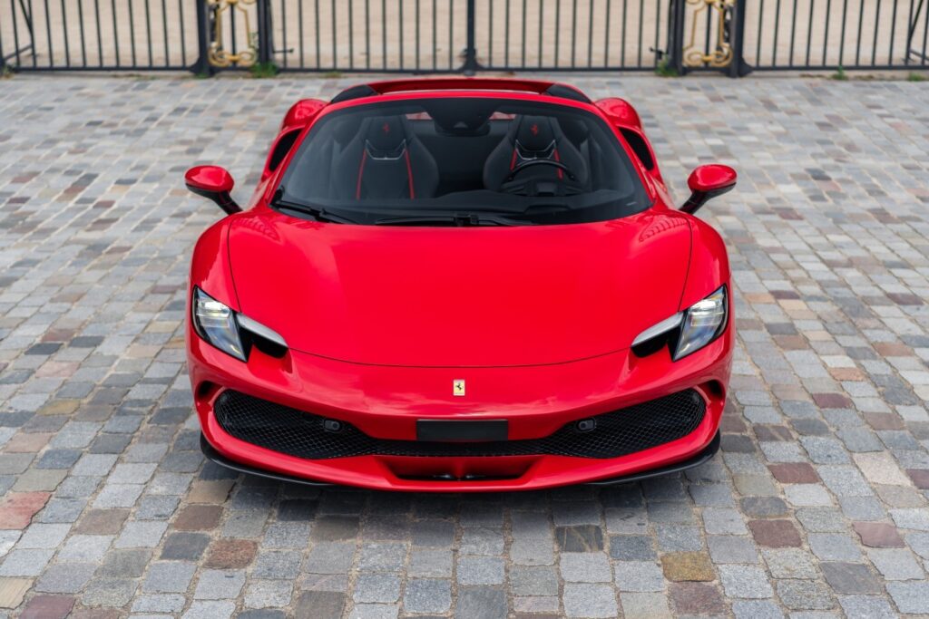 Ferrari 296 GTS Red Front 2