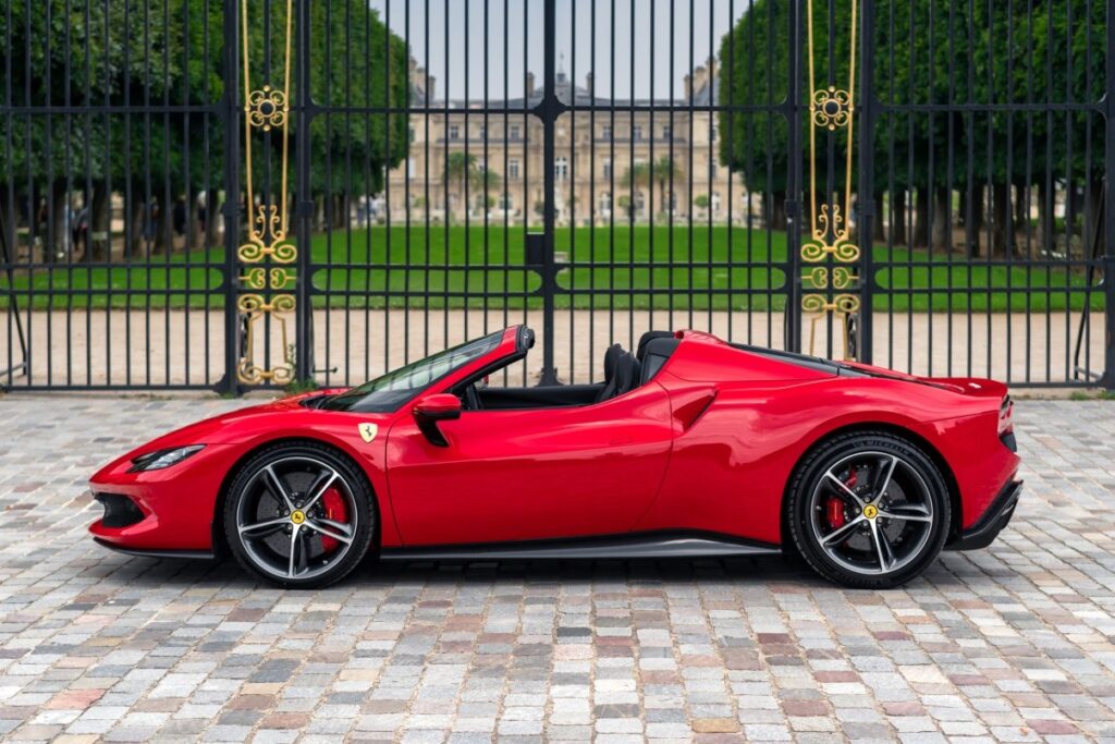 Ferrari 296 GTS Red Side
